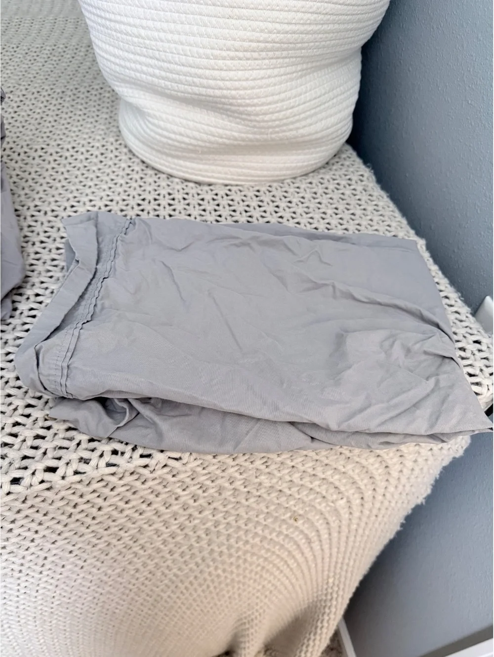Sonoma Goods For Life Gray Queen 100% Cotton 4 Pieces Set